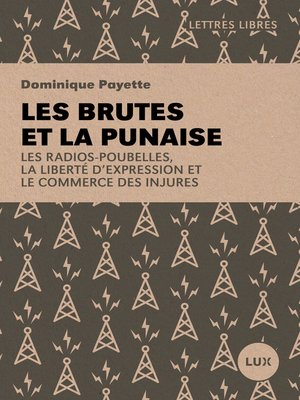 cover image of Les brutes et la punaise